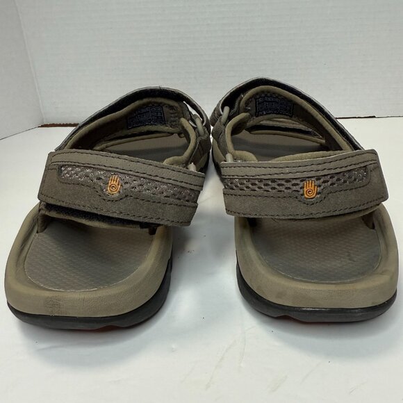 Teva Men's Sandals Size 9 Hudson Bungee Cord Brown Suede Hiking - Picture 5 of 8